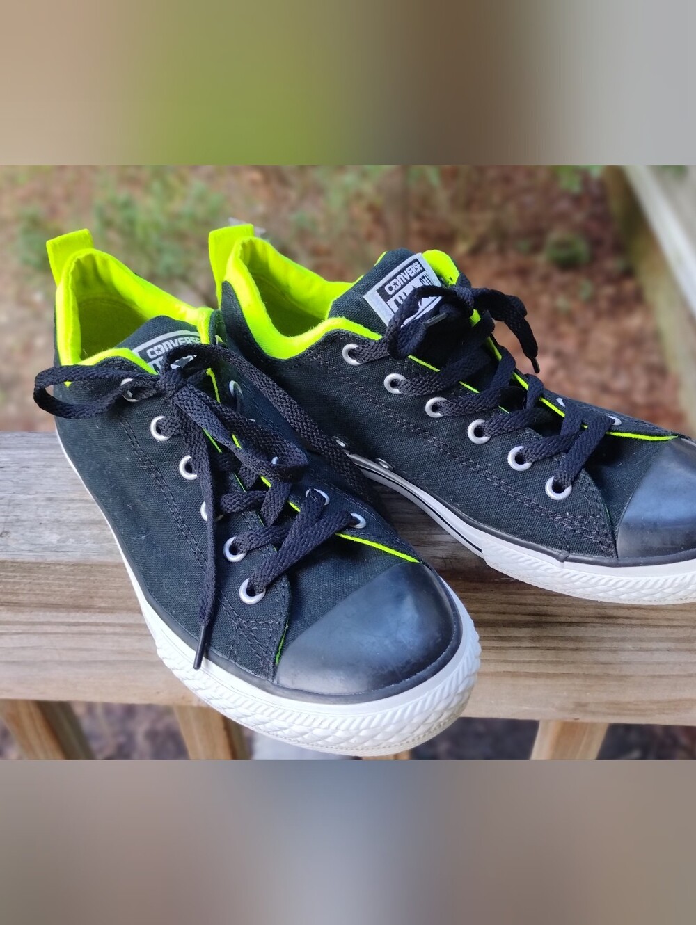 Converse All Star Black & Green